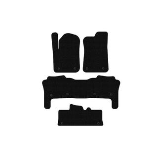 Gumené rohože do interiéru Carsuit (3 rady, čierne) Infiniti QX56 2010–2013 fotografia 1