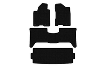 Nissan Armada 2003–2015 Gumové rohože do interiéru Carsuit (3 rady, 2003-2008, čierne) fotografia 1