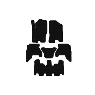 Gumené autokoberce Carsuit V1 (3 rady, čierne, 2010-2014) Nissan Pathfinder R51 2005–2014 fotografia 1