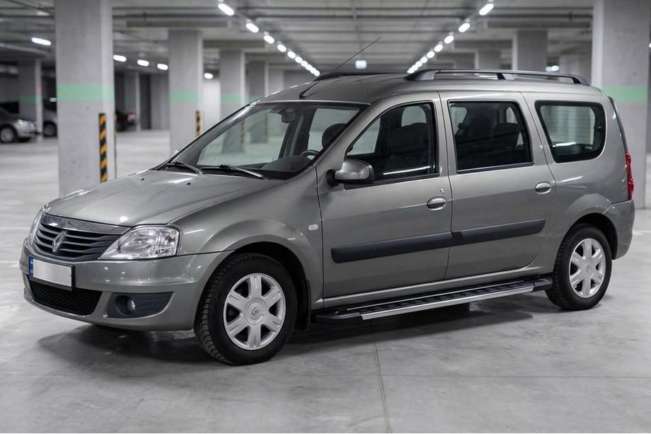 Renault Logan MCV 2005–2013 Bočné nášľapy RedLine V1 (2 ks, hliník) Image