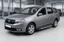 Dacia Logan MCV 2013–2020 Bočné nášľapy Sunrise (2 ks, hliník) fotografia 1