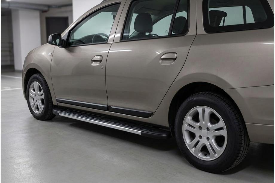 Dacia Logan MCV 2013–2020 Bočné nášľapy Duru (2 ks, hliník) Image