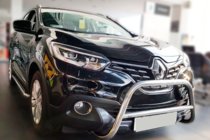 Renault Kadjar 2015–2022 Predný ochranný rám (nerez) fotografia 1