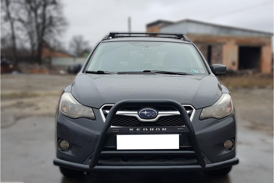 Subaru XV 2011–2017 Predný ochranný rám (kengurin) F1-71 Black (nerez) Image