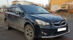 Subaru XV 2011–2017 Predný ochranný rám ST008 (nerez) fotografia 2