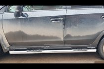 Subaru XV 2011–2017 Bočné prahové rúrky BB002 (2 ks, nerez) fotografia 2