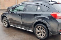 Subaru XV 2011–2017 Bočné prahové rúrky BB002 (2 ks, nerez) fotografia 3