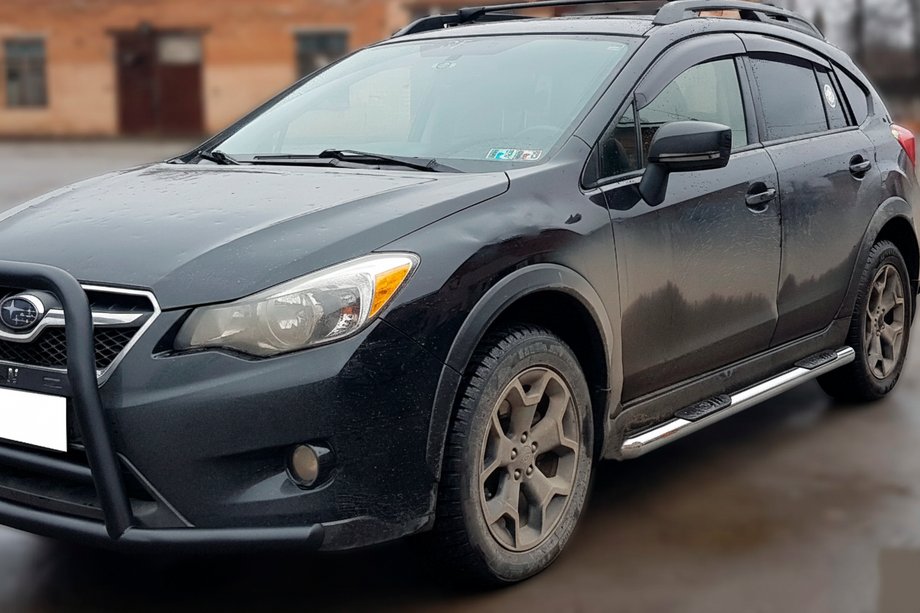 Subaru XV 2011–2017 Bočné prahové rúrky BB002 (2 ks, nerez) Image
