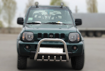 Suzuki Jimny 1998–2018 Kengurí rám F2-01 (nerez) fotografia 1