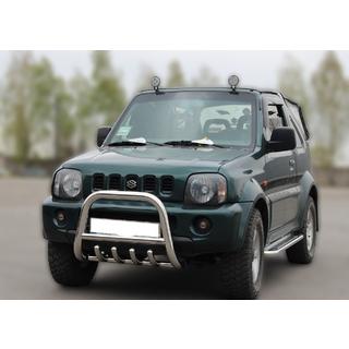 Kengurí rám F2-01 (nerez) Suzuki Jimny 1998–2018 fotografia 3