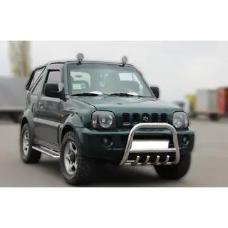 Kengurí rám F2-01 (nerez) Suzuki Jimny 1998–2018 fotografia 2