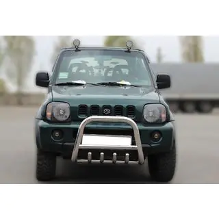 Kengurí rám F2-01 (nerez) Suzuki Jimny 1998–2018 fotografia 1