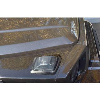 Smerové svetlá na kapotu W464-Black V2 (2018-2022, 2 ks) Mercedes G-Class W463 2018–2024 fotografia 3