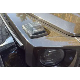 Smerové svetlá na kapotu W464-Black V2 (2018-2022, 2 ks)