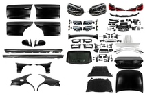 Mercedes S-class W221 2005–2013 Faceliftový kit pre W223 s kľučkami dverí a lištami (bez nárazníkov) fotografia 1
