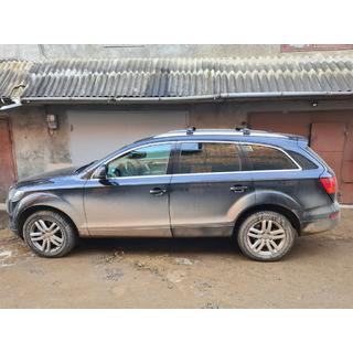 Strešné priečniky na integrované lyžiny, uzamykateľné na kľúč WingCarrier V2 (2 ks) Audi Q7 2005–2015 fotografia 2