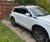 Suzuki Vitara 2015– Strešné priečniky na integrované lyžiny, uzamykateľné na kľúč WingCarrier V2 (2 ks) fotografia 2