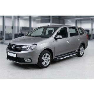 Bočné prahy Sunrise (2 ks, hliník) Renault Logan MCV 2013–2022 fotografia 1