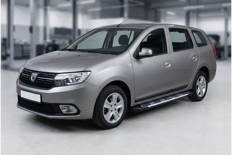 Renault Logan MCV 2013–2022 Bočné prahy Sunrise (2 ks, hliník) Image