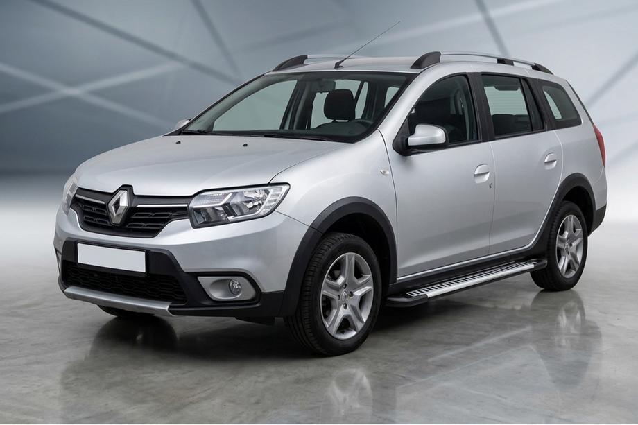 Renault Logan MCV 2013–2022 Bočné nášľapy Line (2 ks, hliník) Image