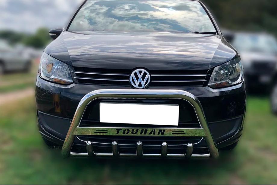 Volkswagen Touran 2010–2015 Predný ochranný rám (nerez) Image