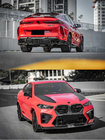 BMW X6 G06 2019–2027 Sada karosárskeho bodykitu pre X6M F96 SQ-Design Carbon (2023+) fotografia 2