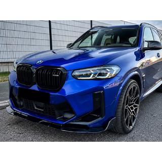 Predný lip spojler (pre F97 2022-2024, čierny lesklý) BMW X3 G01 2018– fotografia 1