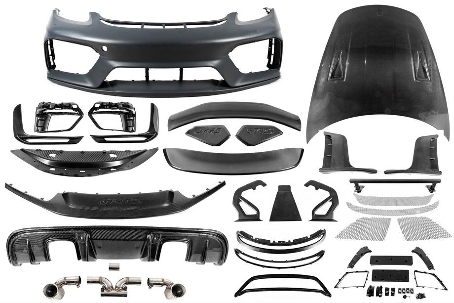 Porsche Boxster/Cayman 982 (718) 2016– Bodykit sada GT4RS (ABS + karbón) Image