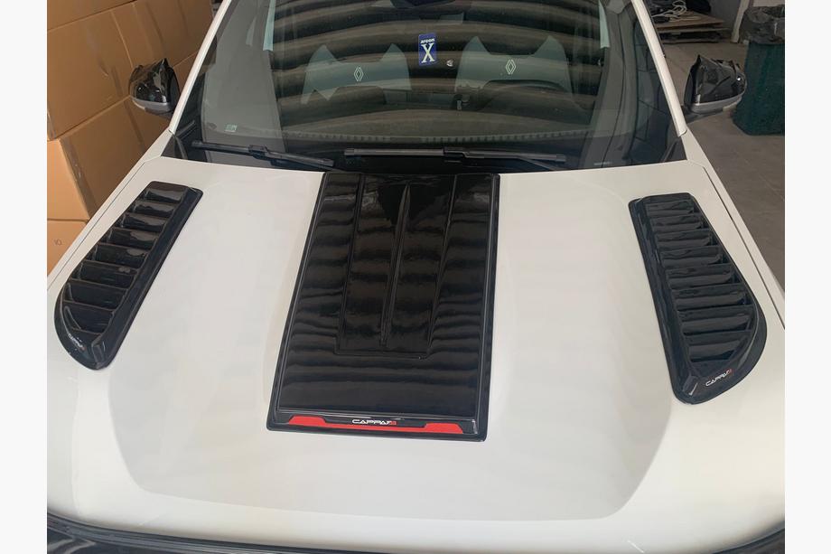 Renault Duster 2024– Lišty na kapotu Eurocap (2 ks, ABS) Image