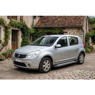 Bočné nášľapy Rainbow (2 ks, hliník) Dacia Sandero 2007–2013 fotografia 1