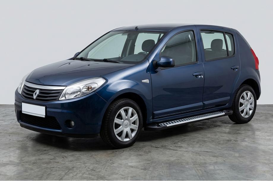 Renault Sandero 2007–2013 Bočné prahy Line (2 ks, hliník) Image