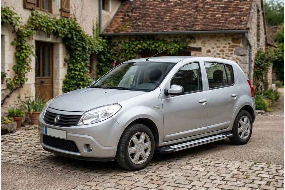 Renault Sandero 2007–2013 Bočné nášľapy Rainbow (2 ks, hliník) Image