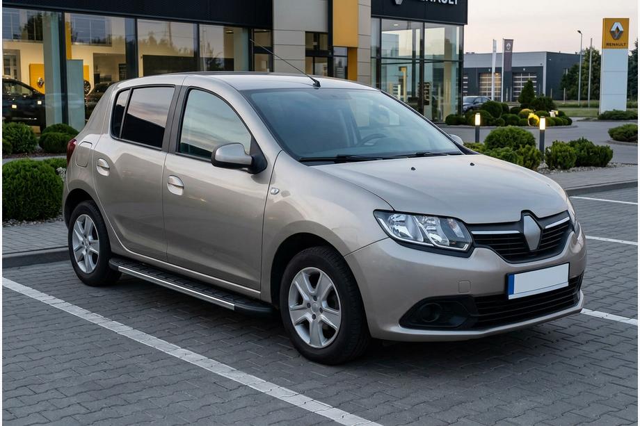 Dacia Sandero 2013–2020 Bočné nášľapy Duru (2 ks, hliník) Image
