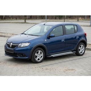Bočné nášľapy Rainbow (2 ks, hliník) Dacia Sandero 2013–2020 fotografia 1