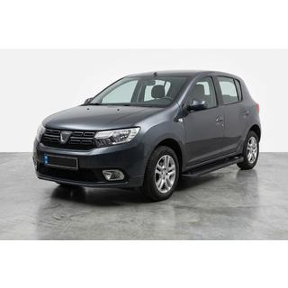 Bočné nášľapy Allmond Black (2 ks, hliník) Renault Sandero 2013–2022 fotografia 1