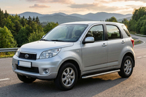 Daihatsu Terios 2006–2017 Bočné prahy Maydos V1 (2 ks, hliník ↗ nehrdzavejúca oceľ) fotografia 1