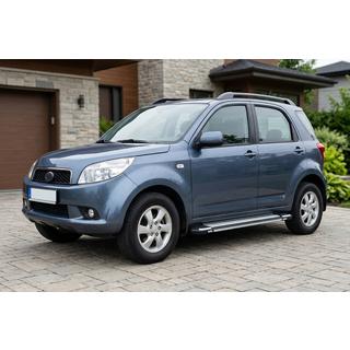 Bočné nášľapy Rainbow (2 ks, hliník) Daihatsu Terios 2006–2017 fotografia 1