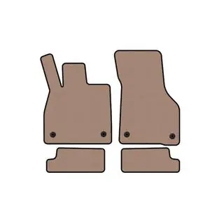 Gumové rohože Carsuit (Kupé, béžová)
