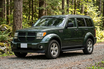 Dodge Nitro 2006–2011 Bočné nášľapy Allmond Black (2 ks, hliník) fotografia 1