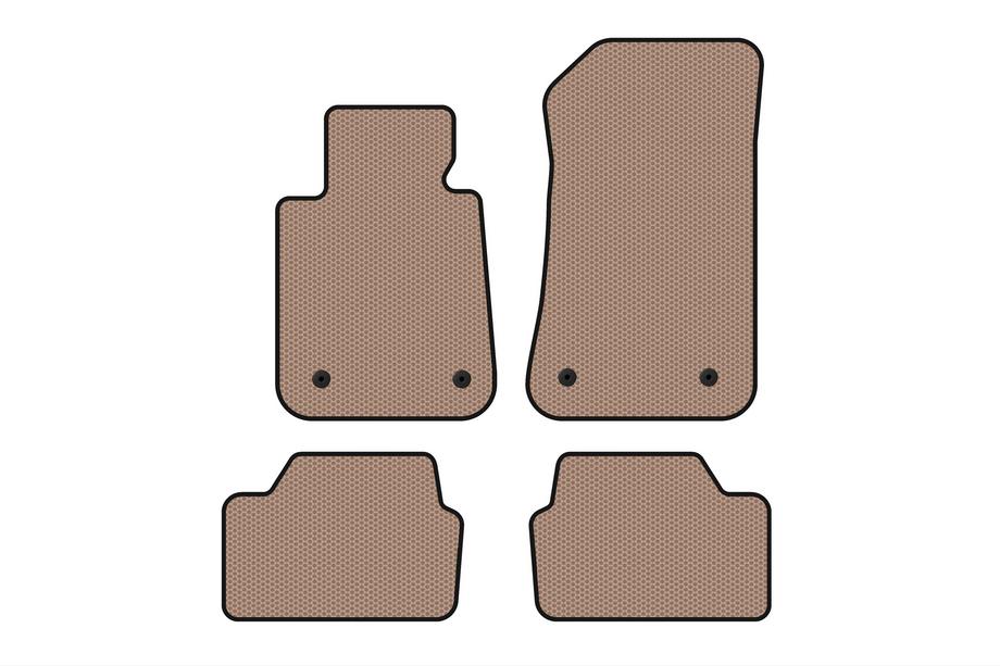 BMW 1 Series E81/E82/E87/E88 2004–2011 Gumené rohože Carsuit (Béžová) Image