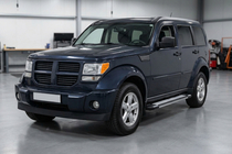 Dodge Nitro 2006–2011 Bočné nášľapy Rainbow (2 ks, hliník) fotografia 1