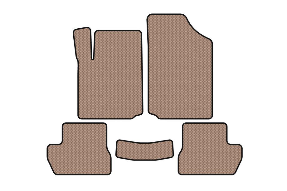 Citroen C-2 2003–2009 Gumené rohože Carsuit (Béžová) Image