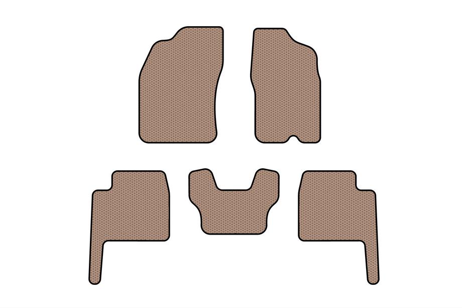 Dodge Durango 2004–2009 Gumené rohože Carsuit (Béžová) Image