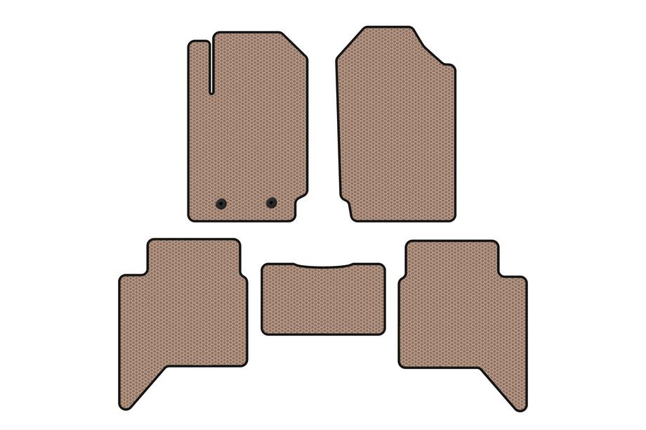 Ford Ranger 2011–2022 Gumené rohože Carsuit (Béžová) Image