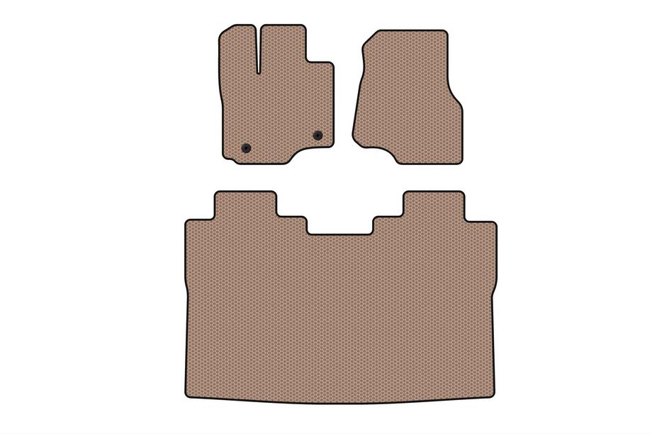 Ford F-150 2014–2021 Gumené koberčeky Carsuit (Raptor, béžová) Image