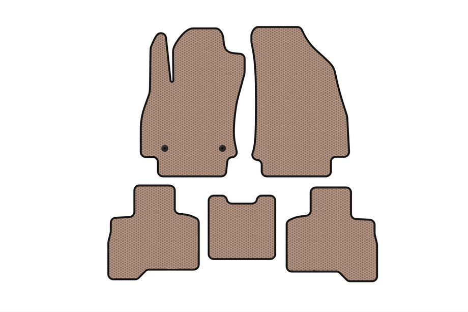Fiat Fiorino/Qubo 2008–2024 Gumené rohože Carsuit (pre Qubo 2008-2016, béžové) Image