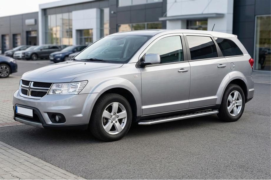 Dodge Journey 2008–2020 Bočné nášľapy Maydos V1 (2 ks, hliník / nerez) Image