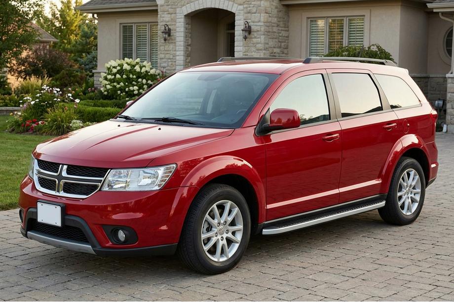 Dodge Journey 2008–2020 Bočné nášľapy Tayga Grey (2 ks, hliník) Image