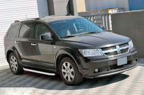Dodge Journey 2008–2020 Bočné prahy Fullmond (2 ks, hliník) fotografia 2
