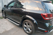 Dodge Journey 2008–2020 Bočné prahy Fullmond (2 ks, hliník) fotografia 10